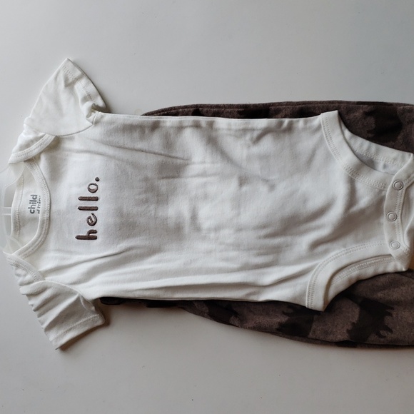 Carter's 3-Piece Brown Sweatsuit Set 12M NWT - 2/$15 - Picture 4 of 9